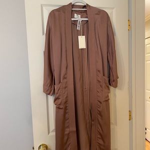 Brand new: Wilfred Satin Long Cardigan